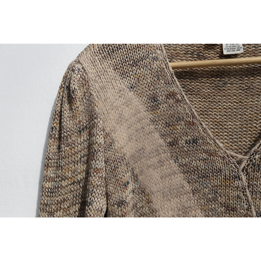 Vintage 80's New Wave sweater by New York City brand 'Richtone'.