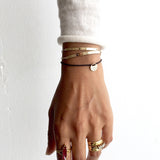 Personalized Paperclip Chain Bar Bracelet