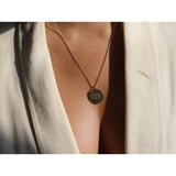 Personalized large pendant necklace