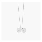 Sterling silver personalized pendant necklace
