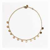 mini disc necklace | Tiny disc necklace